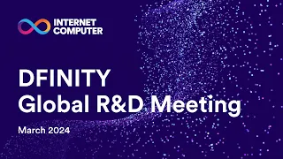 Global R&D March 2024 - Decentralized AI, Developer Experience, Canister Logging & zCloak Network