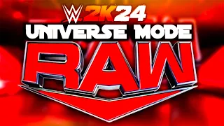 LIVE! | WWE 2K24 Universe Mode: Raw | July, Week 2 - The Road To SummerSlam (PS4)