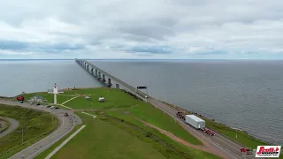 Full closure of the Confederation Bridge, Prince Edward Island / New Brunswick