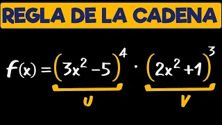 Regla de la Cadena | Multiplicación de Funciones | Reglas de Derivación | Ejemplos