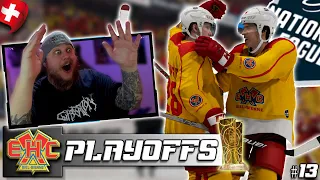 PLAYOFF 1/2-FINALE - EHC BIEL vs ZSC LIONS Spiel 1 & 2 | EHC BIEL KARRIERE #13 | NHL 23