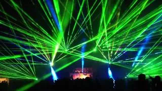 live laser show by DREAM LASER Ultramusic Festival 2012 part 2