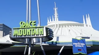 Space Mountain Left Side Low Light Camera HD POV Walt Disney World