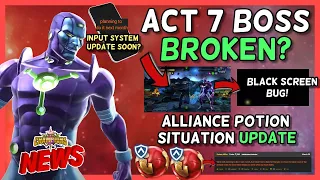 Alliance Potion Situation - Small Update | Act 7.4.6 Boss is Bug | New Input System & Lots More[MCN]