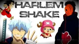 [ AMV ] Harlem shake Funny anime crossover Dance [One piece | Gintama | Shippuden | Dragon Ball Z]