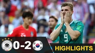 Germany vs Korea Republic 0-2 | All Goals & Extended Highlights |World Cup -  27/06/2018