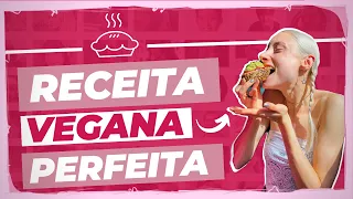 A MELHOR TORTA DE MAÇÃ VEGANA EVER: Receita fácil e deliciosa pra você surpreender os amigos