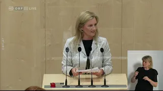 2020-06-18 Nationalratssitzung 128 Petra Vorderwinkler SPÖ   Plenarsitzung des Nationalrates vom 18