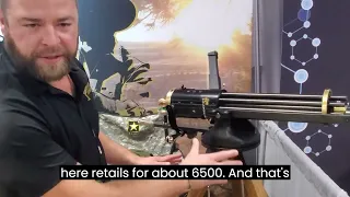 SHOT SHOW GATLING GUN EXCLUSIVE   Tippman Ordinance