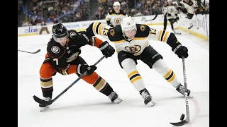 Reviewing Bruins vs Ducks October 22nd Game