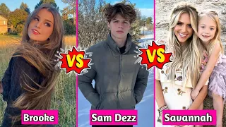 Sam Dezz vs Savannah Labrant vs Brooke Monk Lifestyle Comparison 2024