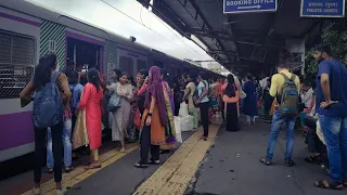 Mumbai Local Train Journey Churchgate to Virar Mumbai Max.