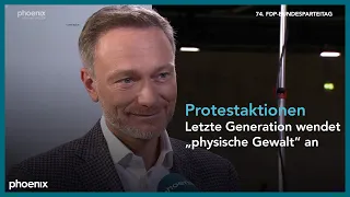 Interview mit Christian Lindner über Letzte Generation