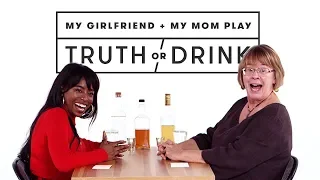 My Girlfriend & My Mom Meet for the First Time (Kayla & Janet) | Truth or Drink | Cut