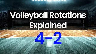 How to Run a 4-2 Rotation in Volleyball [Serve Receive]