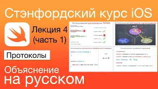 Протоколы. Protocols. Объяснение четвертой лекции Стэнфордского курса по iOS разработке. Swift.