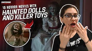 HORROR MOVIES WITH HAUNTED DOLLS AND KILLER TOYS | Confessions of a Horror Freak