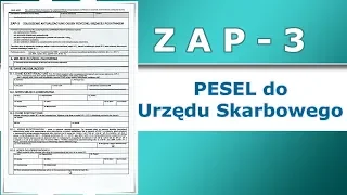 2019. ZAP-3 подати до Податкової/ZAP-3 do Urzędu Skarbowego