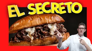 ⏩EL MEJOR SANDWICH DEL MUNDO!!🔥🔥 Philly CheeseSteak #Pan, #Carne y #Queso TODOS LOS SECRETOS!!!!🔥🔥