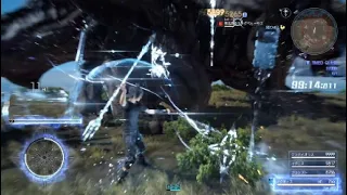 【FINAL FANTASY XV / FF15】悪名高きキングベヒーモス(Lv140)戦 ノーダメ(真ファントム地上技)