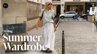 The Perfect Summer Wardrobe of a Parisian | Parisian Vibes 4K