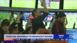 Local fans react to U.S. World Cup win
