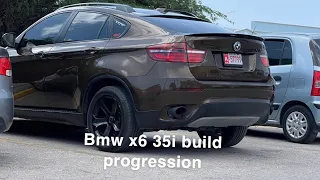 350hp BMW X6 x-drive N55 build progression