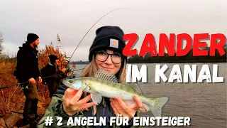 Zanderangeln für Einsteiger: Teil 2 - Tipps & Tricks für den Kanal l Faulenzermethode + KANALZANDER