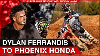 Dylan Ferrandis' First Day with Phoenix Honda