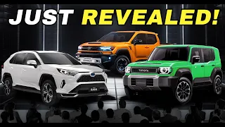 Toyota CEO Reveals 3 New 2024 Models: GAME OVER For All Competition!