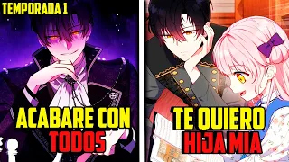 🔷FUE TRANSPORTADA A OTRO MUNDO Y ES CRIADA POR EL VILLANO!! | Resumen Manhwa