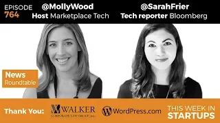 E764: News Roundtable! Molly Wood & Sarah Frier: FB takes Russian $, Zuck runs amok, new Apple, A.I.