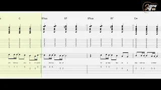 GUITAR TABS! Lost Without Your Love (Bread)