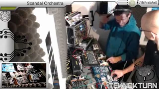 Analog hardware machines fReEtKnO liveset improvisation