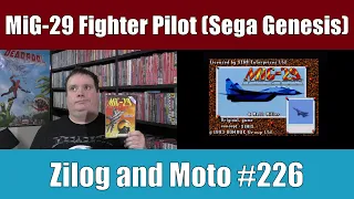MiG-29 Fighter Pilot (Sega Genesis) - Zilog and Moto #226