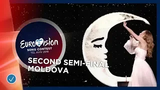 Anna Odobescu - Stay - Moldova - LIVE - Second Semi-Final - Eurovision 2019