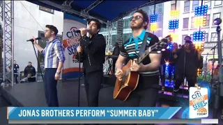 Jonas Brothers "Summer Baby" Live Citi