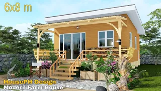 HOUSE DESIGN IDEA | 6 x 9 METERS | Pinoy House