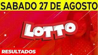 Resultados del Lotto del Sábado 27 de Agosto del 2022