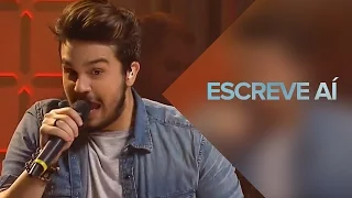 Musica Boa Ao Vivo - Luan Santana - Escreve Aí