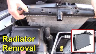 Radiator Removal and Refitting - Peugeot 206