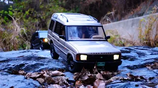 rc car / Land Rover Discovery1 Group 4x4 off road run / custom rc