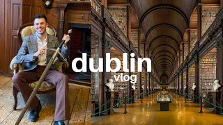 i went to the most beautiful library and got an award at trinity college dublin *vlog*