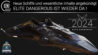 Elite Dangerous 2024 Ankündigungen: Neue Raumschiffe, neue Inhalte, neue Feautures und mehr...