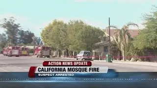 Man accused of arson in California mosque fire