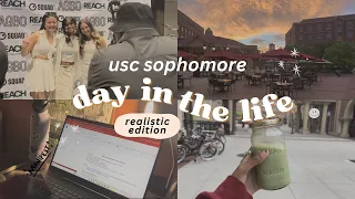 realistic day in the life at usc ♡ career fair and my first club meeting! ♡ uni vlog