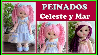 tutorial MUÑECA CELESTE, PEINADO video - 464