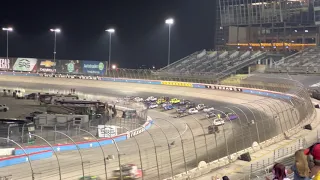 NASCAR Truck series 2022 overtime finish at Texas Motor Speedway from grandstands