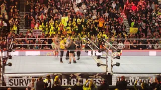 Ronda Rousey Entrance WWE Survivor Series Wargames at the TD Garden in Boston MA