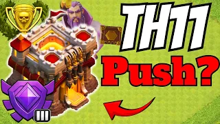 *TH 11* Trophy PUSHING To CRYSTAL League? Rushing To Max (Ep.31)